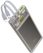Батарея універсальна Hoco J104 Discovery Edition 10000mAh 22.5W Gray (6931474788955)