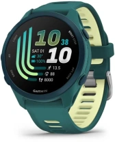 Смарт годинник Garmin Forerunner 170 Music Teal Green with a Teal Green/Citron (010-03920-12)