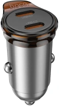 Автомобільний зарядний пристрій Hoco NZ16B Rigorous 45W Metal Gray (6942007644778) Автомобільний зарядний пристрій Hoco NZ16B Rigorous 45W Metal Gray (6942007644778)