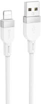 Кабель Hoco X109 Energy 2.4A AM / Lightning 1m White (6942007636216)