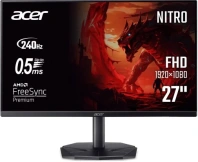 Монітор Acer Nitro KG270W3bmiipx Black (UM.HX0EE.337) - 27" IPS / 1920?1080 / 240 Гц / AMD FreeSync Premium Монітор Acer Nitro KG270W3bmiipx Black (UM.HX0EE.337) - 27" IPS / 1920?1080 / 240 Гц / AMD FreeSync Premium
