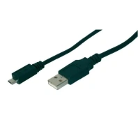 Кабель USB Digitus AM /microB чорний