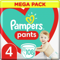 Підгузки Pampers трусики Maxi Pants Розмір 4 (9-15 кг) 108 шт (8006540069448) Підгузки Pampers трусики Maxi Pants Розмір 4 (9-15 кг) 108 шт (8006540069448)