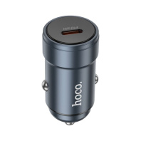 Автомобільний зарядний пристрій Hoco Z57 Glorious 30W Metal Gray (6942007633048) Автомобільний зарядний пристрій Hoco Z57 Glorious 30W Metal Gray (6942007633048)