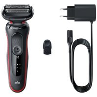 Електробритва Braun Series 5 51-R1000s BLACK / RED Електробритва Braun Series 5 51-R1000s BLACK / RED