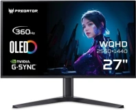 Монітор Acer Predator X27UFbmiipphuzx Black (UM.HXXEE.F01) - 27" OLED / 2560?1440 / 360 Гц / AMD FreeSync Premium / HAS Монітор Acer Predator X27UFbmiipphuzx Black (UM.HXXEE.F01) - 27" OLED / 2560?1440 / 360 Гц / AMD FreeSync Premium / HAS