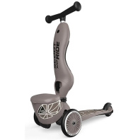 Самокат Scoot&Ride Highwaykick-1 Lifestyle коричневий (SR-210621-BROWNLINES) Самокат Scoot&Ride Highwaykick-1 Lifestyle коричневий (SR-210621-BROWNLINES)