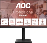 Монітор AOC U27E4CV Black