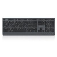 Клавіатура REAL-EL RK-715W Wireless/Bluetooth Black/Gray (EL123100051)