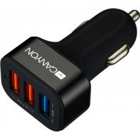 Зарядний пристрій Canyon Universal 3xUSB car adapter (CNE-CCA07B) Зарядний пристрій Canyon Universal 3xUSB car adapter (CNE-CCA07B)
