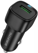 Автомобільний зарядний пристрій BOROFONE BZ34 Cloud 18W Black (6941991122255)