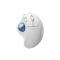 Миша Logitech Ergo M575S Trackball Wireless Off-White/Blue  (910-007030)