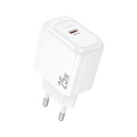 Зарядний пристрій Hoco CS53A Surplus PD 25W White  (6942007631488)