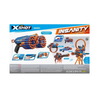 Іграшкова зброя Zuru X-Shot Швидкострільний бластер Insanity-Manic (24 патронів) (36603R) Іграшкова зброя Zuru X-Shot Швидкострільний бластер Insanity-Manic (24 патронів) (36603R)