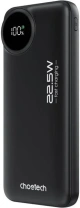 Батарея універсальна Choetech B791 10000mAh 22.5W Black (M15-B791-ACBK-NG)