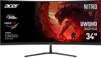 Монітор Acer ED340CURW0bmiipx Black (UM.CE0EE.015) - 34" VA / 3440x1440 / 240 Гц / AMD FreeSync Premium