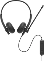 Гарнітура Dell Wired Headset WH125 Black (520-BBLV)