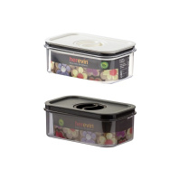 Харчовий контейнер Herevin Canister-Vacuum Lid-White-Black вакумна кришка 0.6 л (161174-000) Харчовий контейнер Herevin Canister-Vacuum Lid-White-Black вакумна кришка 0.6 л (161174-000)