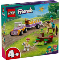 Конструктор LEGO Friends Причіп для коня й поні 105 деталей (42634) Конструктор LEGO Friends Причіп для коня й поні 105 деталей (42634)