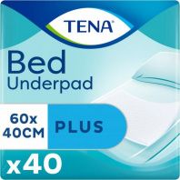 Пелюшки для малюків Tena Bed Plus 40x60 см 40 шт (7322540728859) Пелюшки для малюків Tena Bed Plus 40x60 см 40 шт (7322540728859)
