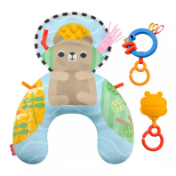 Дитячий килимок Fisher-Price Подушка для гри на животику "Лагідний ведмедик" (JHB44)