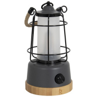Ліхтар Bo-Camp Harlington Rechargable Dimming 370 Lumen Bamboo-Grey (5818921) (DAS303872)