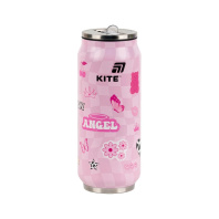 Поїльник-непроливайка Kite Angel термочашка з трубочкою, 500 мл (K25-1264-2)