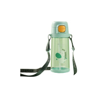 Пляшка для води Casno 690 мл KXN-1219 Зелена Зебра з соломинкою (KXN-1219_Green) Пляшка для води Casno 690 мл KXN-1219 Зелена Зебра з соломинкою (KXN-1219_Green)