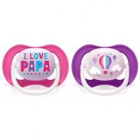 Пустушка Philips AVENT Ultra Air I love… для дівчат, 6-18 міс (SCF080/04) Пустушка Philips AVENT Ultra Air I love… для дівчат, 6-18 міс (SCF080/04)