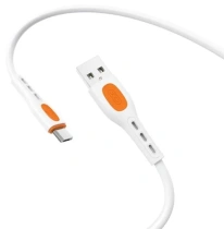 Кабель XO NB280 Jian Yan Series 3A AM / MicroUSB 1m  White  (NB280_M_White)