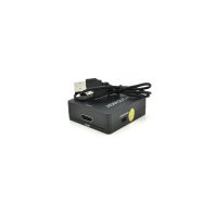 Перехідник HDMI F to VGA F 720P/1080P black Voltronic (YT-CM-HDMI/VGA-B) Перехідник HDMI F to VGA F 720P/1080P black Voltronic (YT-CM-HDMI/VGA-B)