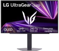Монітор LG 27GX704A-B Black - 27" OLED / 2560?1440 / 240 Гц / AMD FreeSync Premium Pro, Nvidia G-Sync Compatible, Adaptive Sync / Pivot / HAS