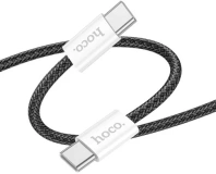 Кабель Hoco X104 Source 60W Type-C / Type-C 1m Black (6942007616850)