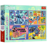 Пазл Trefl Lilo&Stitch Дивовижний Стіч 4х 250 елементів (5900511133110) Пазл Trefl Lilo&Stitch Дивовижний Стіч 4х 250 елементів (5900511133110)