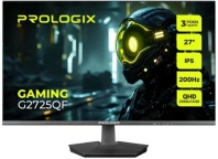 Монітор ProLogix G2725QF Black - 27" IPS / 2560?1440 / 200 Гц / AMD FreeSync Монітор ProLogix G2725QF Black - 27" IPS / 2560?1440 / 200 Гц / AMD FreeSync
