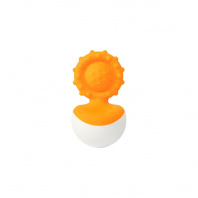 Брязкальце Fat Brain Toys прорізувач-неваляшка dimpl wobl помаранчевий (F2172ML)