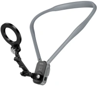 Універсальний тримач Hoco K31 Campo magnetic neck-hanging holder Black Gray (6942007664646)
