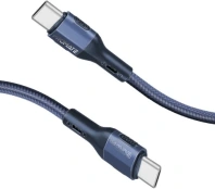 Кабель Promate FletchLink-CC 60W Type-C / Type-C 1.2m Blue (6959144066691) Кабель Promate FletchLink-CC 60W Type-C / Type-C 1.2m Blue (6959144066691)