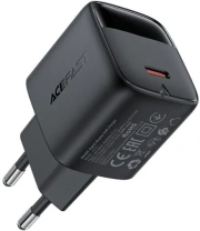 Зарядний пристрій Acefast A113 PD GaN 30W Black (6974316284413)