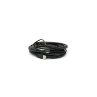 Дата кабель USB 2.0 AM/AF 10.0m ferrite black Voltronic (YT-AM/AF-10BL)