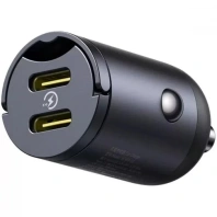 Автомобільний зарядний пристрій Baseus Tiny Star Mini 30W Gray (C00035001121-03)