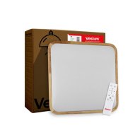 Світильник Vestum GLOW матовий 60W 391*391*65мм 3000К-6500К з ДК акація (VS-91050) Світильник Vestum GLOW матовий 60W 391*391*65мм 3000К-6500К з ДК акація (VS-91050)