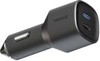 Автомобільний зарядний пристрій Nomad Dual Port 50W Black (NM01895985)