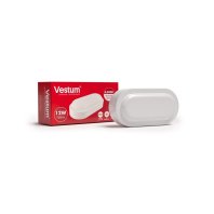 Світильник Vestum ЖКХ LED 12W овал 4500K 220V (1-VS-7202)