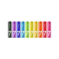 Батарейка CUKTECH AAA rainbow alkaline battery plastic case * 10 (CUKAAB07CNMX)