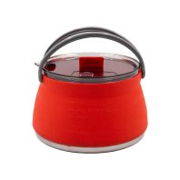 Чайник туристичний Tramp Silicon 1 л Terracota (TRC-125-terracota)