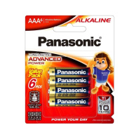 Батарейка AAA Alkaline Power лужна 6pcs Blister Panasonic (LR03T/6BA) Батарейка AAA Alkaline Power лужна 6pcs Blister Panasonic (LR03T/6BA)