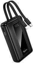 Батарея універсальна Hoco J162A 20000mAh 22.5W Black built-in Cable (6942007663083)