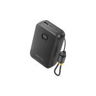 Батарея універсальна Vention FKBB0-C 20000mAh 22.5W with Built-in USB-C Cable Black Батарея універсальна Vention FKBB0-C 20000mAh 22.5W with Built-in USB-C Cable Black