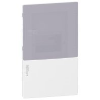 Розподільний щит Schneider Electric Mini Pragma 1ряд/4 модуля, внутрішній, білі двері (MIP22104T)